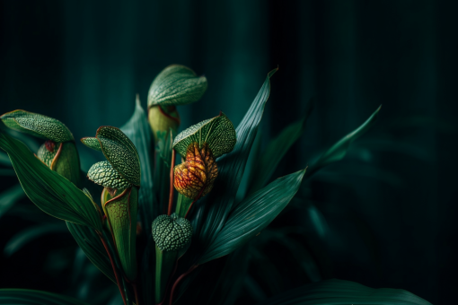 AI generated image of pitcher plants.